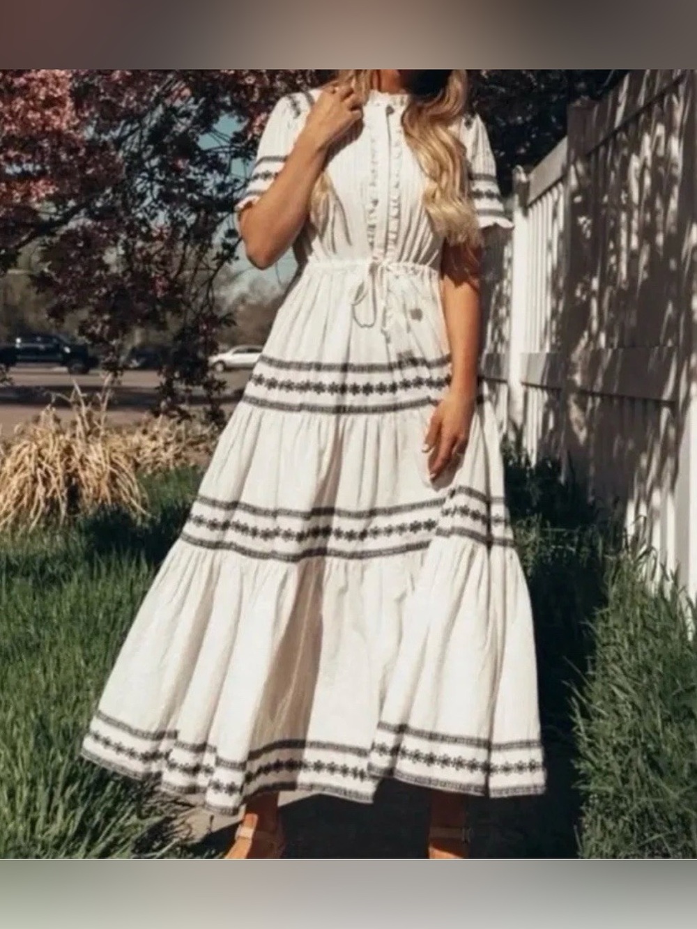 Ivy City Co Santorini midi dress